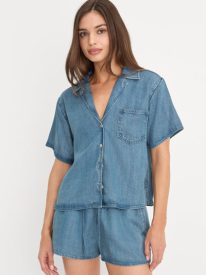 THE DENIM CAMP  SHIRT