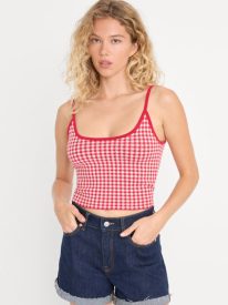 THE KEEPSAKE TANK | CHERRY GINGHAM