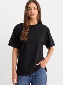 THE OVERSIZED TEE | BLACK001