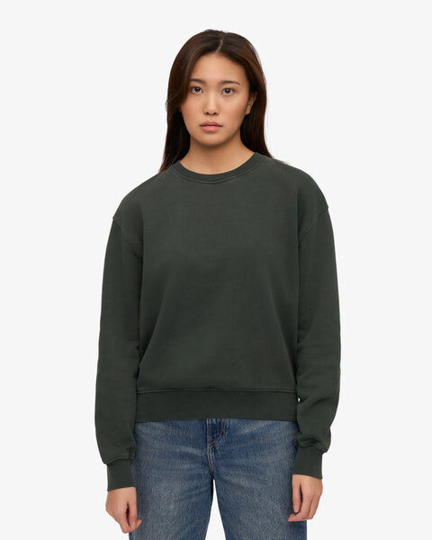 Women Classic Organic Crew - Midnight Forest